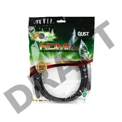 Кабель HDMI 19M/M ver 2.0, 3М, 2 фильтра  Aopen <ACG711D-3M>     