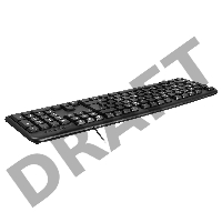 Клавиатура Oklick 90M черный USB