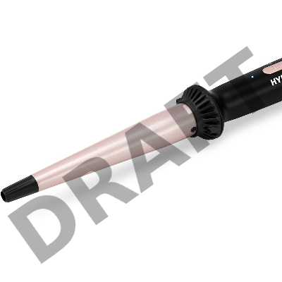 Щипцы Hyundai H-HC1410 40Вт макс.темп.:200С покрытие:керамико-турмалиновое черный