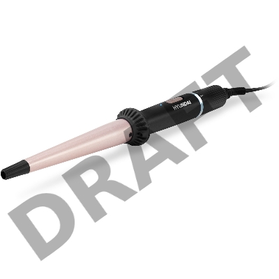 Щипцы Hyundai H-HC1410 40Вт макс.темп.:200С покрытие:керамико-турмалиновое черный