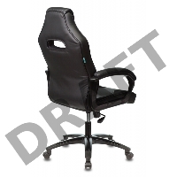 Кресло игровое Бюрократ VIKING 2 AERO BLACK EDITION черный искусственная кожа