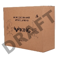Кресло игровое Бюрократ VIKING 2 AERO BLACK EDITION черный искусственная кожа