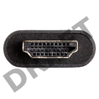 Кабель Telecom USB3.1 Type-Cm --> HDMI A(m) 4K@60Hz, 1.8m <TCC008-1.8M>