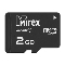 Флеш карта microSD 2GB Mirex..