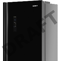 Холодильник Weissgauff WSBS 736 NFBG Inverter Professional черный (двухкамерный)