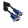 Кабель VGA 5м AOpen 2 фильтра, монитор-SVGA card 15M-15M, ACG341AD-5M 