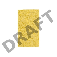 Губка для очистки паяльного жала (для ZD-929) 70x40mm | 12-0192 | REXANT