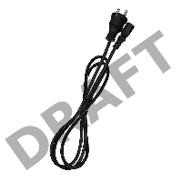 Кабель компьютер-розетка 220V EURO VDE 3G*1.0mm2 медь TELECOM TE021-CU 1,8м