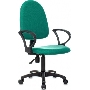 Кресло Бюрократ CH-1300 зеленый 10-24 крестовина пластик