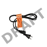 Кабель компьютер - розетка 220V (EURO) 1.8м, 3G 0,75mm медь, Telecom