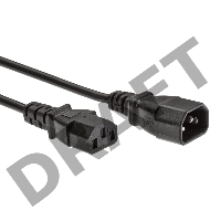 Кабель монитор - компьютер (UPS to устройство) 220V 5м VCOM/TELECOM
