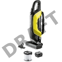 Пылесос-электровеник KARCHER VC 5 *EU-I, 1700Вт, черный/желтый
