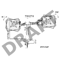 Кронштейн для мониторов Cactus CS-VM-D08-BK черный 13