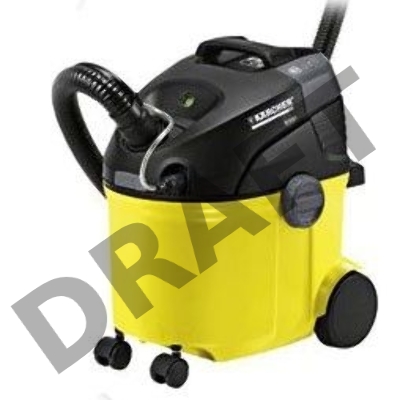 Пылесос моющий Karcher SE5.100 1400Вт желтый/черный