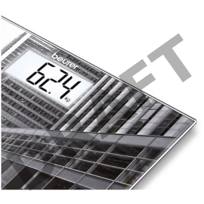 Весы напольные электронные Beurer GS203 New York макс.150кг рисунок