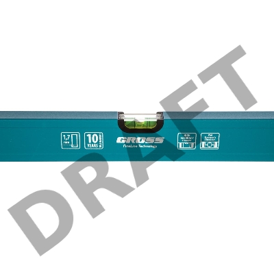 Уровень GROSS 33636  1500мм 1мм/м 3 глазка