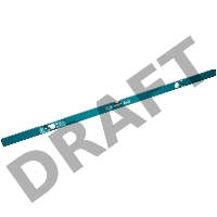 Уровень GROSS 33636  1500мм 1мм/м 3 глазка