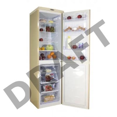 Холодильник DON R-299 ZF, золотой цветок