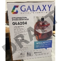 (Некомплект, нет насадки для отпаривателя) Отпариватель для одежды GALAXY GL 6204 Отпариватель для одежды 1700 Вт, объем контейнера для воды 1,5л, время нагрева 35сек, время непрерывной работы до 35мин, выход пара 40мл/мин, трехсекционная телескопическая 
