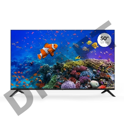 Телевизор Триколор 4K Ultra HD 50” Smart (+1 год подписки), черный