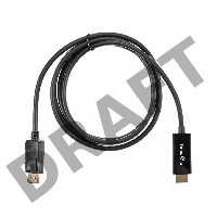 Кабель-переходник DisplayPort M-> HDMI M 1.8m Telecom [TA494)