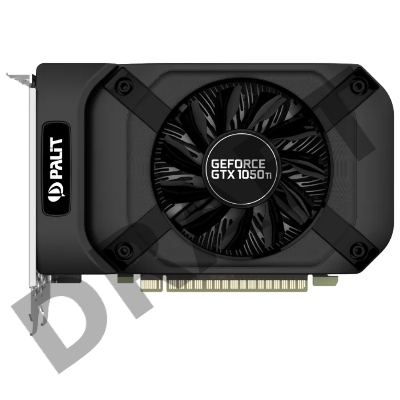 Видеокарта Palit PA-GTX1050Ti StormX 4G nVidia GeForce GTX 1050TI 4096Mb 128bit GDDR5 1290/7000 DVIx1/HDMIx1/DPx1/HDCP Ret
