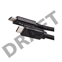 Кабель USB 3.1 Type Cm -- Cm IC 5А 10Gbs длина 1M, Telecom <TC420B> черный