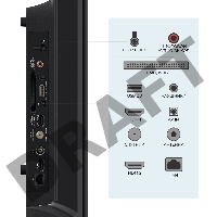 Телевизор Триколор HD 32” Smart (+1 год подписки), черный