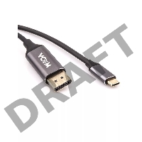 Кабель USB3.1 CM-DP 1.8M CU422MC-1.8M VCOM