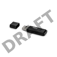 Флеш Диск 16GB Mirex Line, USB 2.0, Черный