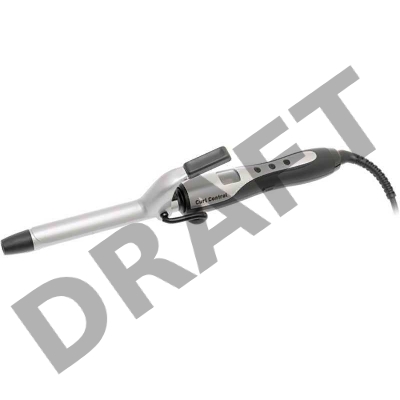 Щипцы Harizma Curl Control макс.темп.:210С покрытие:керамико-турмалиновое черный