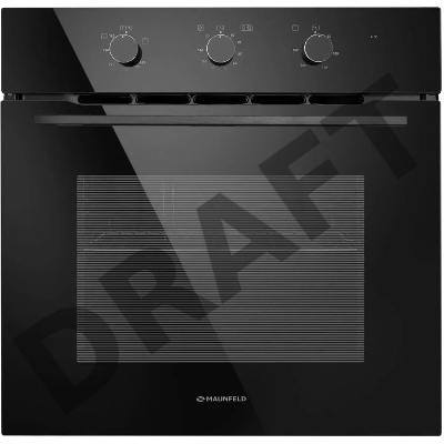 Шкаф духовой газовый с электрическим грилем MAUNFELD MOGS703B2, встраиваемый
