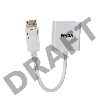 Кабель-переходник VCOM DisplayPort M-> DVI F  0.15м <CG602> 