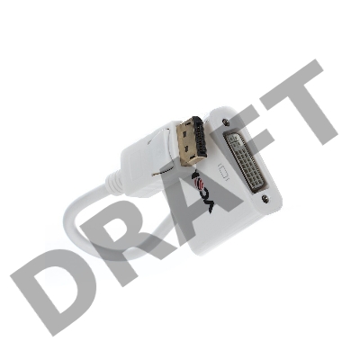 Кабель-переходник VCOM DisplayPort M-> DVI F  0.15м <CG602> 