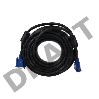 Кабель AOpen <ACG341AD-10M> монитор-SVGA card (15M-15M) 10м 2 фильтра