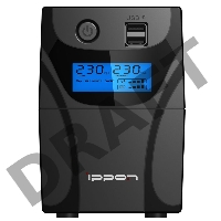 Источник бесперебойного питания Ippon Back Power Pro II Euro 650 360Вт 650ВА черный