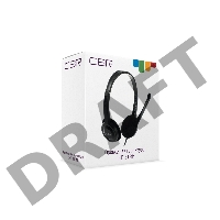 Гарнитура проводная, микрофон CBR CHP 313M