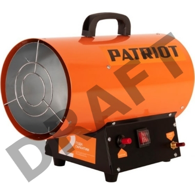 Тепловая пушка газовая Patriot GS 12 красный