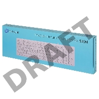 Клавиатура Oklick 500M белый USB slim Multimedia