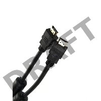 Кабель HDMI 19M/M ver 2.0, 5М, 2 фильтра  Aopen <ACG711D-5M>      