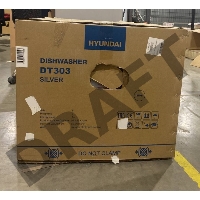 (Поврежденная упаковка, вмятина сверху) Посудомоечная машина Hyundai DT303 серебристый (компактная)