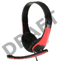 Наушники с микрофоном Oklick HS-M150 черный 2.2м накладные оголовье (NO-003N)