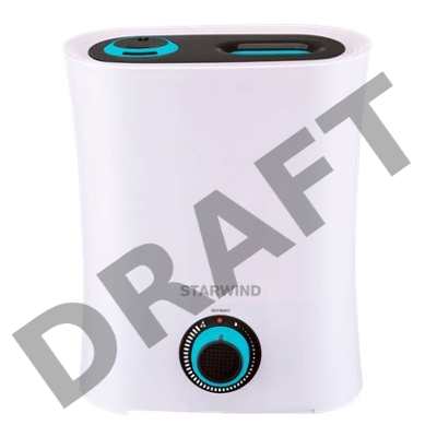 Увлажнитель воздуха Starwind SHC1322 25Вт (ультразвуковой) белый