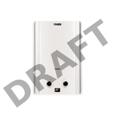 Газовая колонка ZANUSSI GWH 6 FONTE LPG для работы на баллонном/сжиженном газе