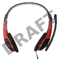 Наушники с микрофоном Oklick HS-M150 черный 2.2м накладные оголовье (NO-003N)
