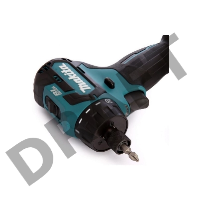 Дрель-шуруповерт MAKITA DF032DWME 187264  б\щ 10.8в 2х4ачli-ion(слайд) 6-ти гр1\4'' 0-450\0-1500\м