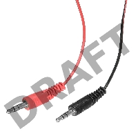 Наушники с микрофоном Oklick HS-M150 черный 2.2м накладные оголовье (NO-003N)