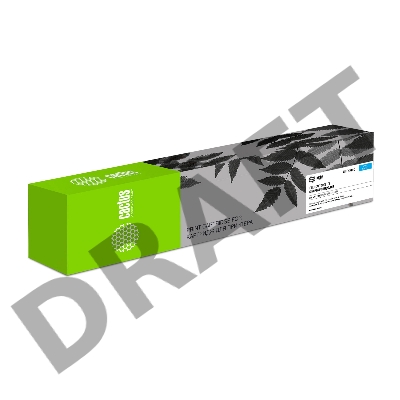 Картридж лазерный Cactus CS-TN514C голубой (26000стр.) для Konica Minolta bizhub C458/C558/C658
