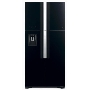 Холодильник Hitachi R-W660PUC7 GBK 2-хкамерн. черное стекло (двухкамерный)