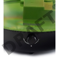 Увлажнитель воздуха Starwind SHC3415 25Вт (ультразвуковой) черный/зеленый